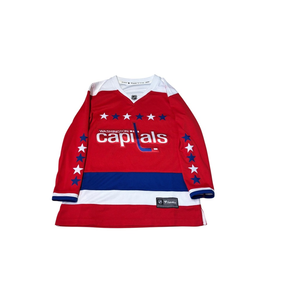 NWT Washington Capitals Fanatics NHL Breakaway Jersey Red Womens XS